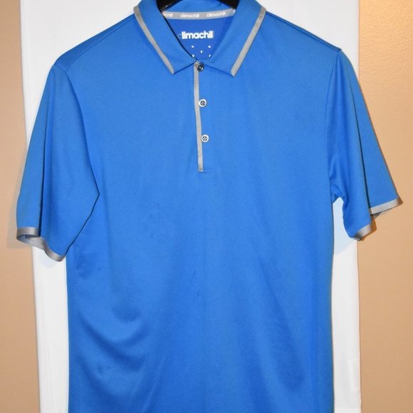 blue Addidas  polo - Picture 1 of 7